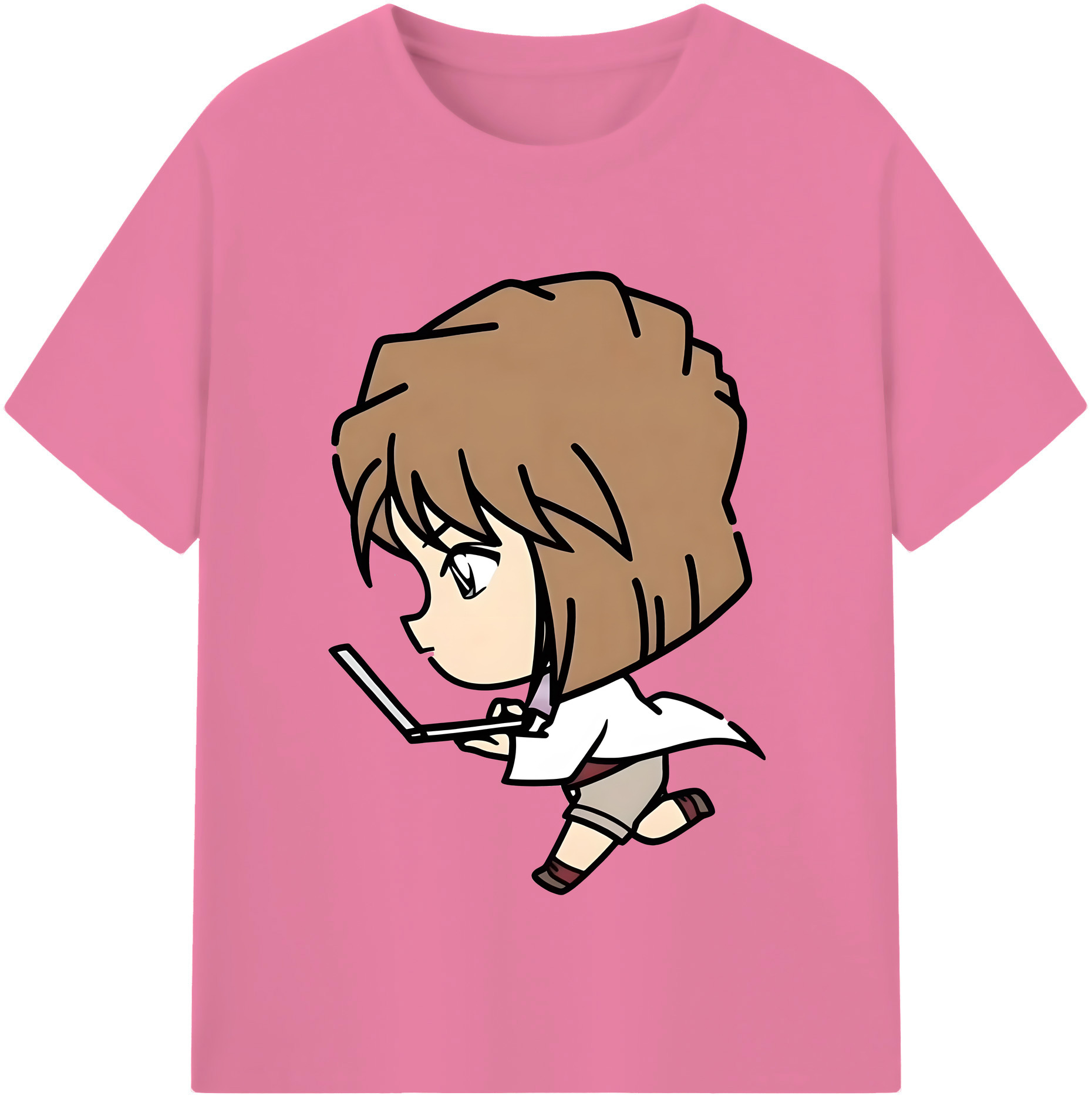（画像用） 名探偵コナン 灰原 哀 はいばら あい Detective Conan Anita Hailey、Vi Graythorn Haibara Ai 綿100％半袖Tシャツ（フロントプリント）